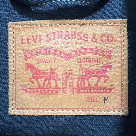 LEVIS TYPE 3 Overdyed Denim Jacket Medium - Picture 3 of 12